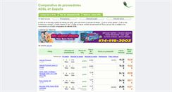 Desktop Screenshot of comparativa-adsl.info